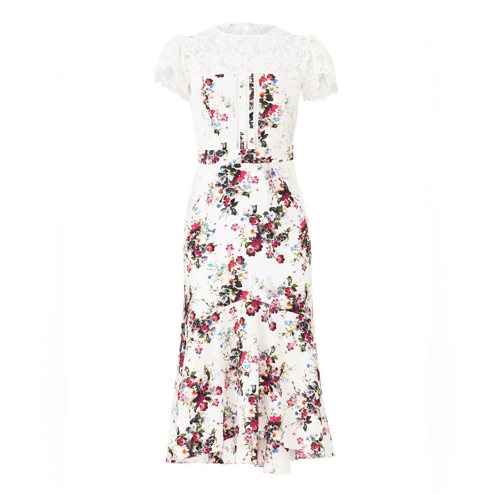 Marissa Webb Imani Print Dress